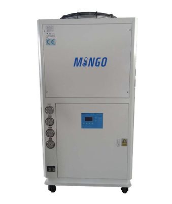 Good price 2.2KW Air Cooled Industrial Chiller 20HP With Copper Tubes Movable Weels online