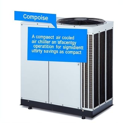 Good price Compact Air Cooled Air Chiller Energy- Operation for Significant Utility Savings online