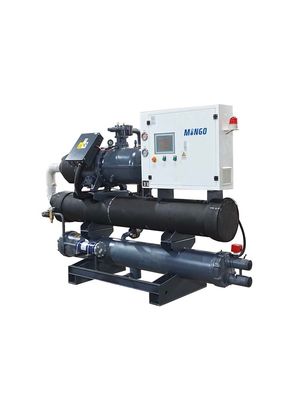 Good price Water Cooled Screw Compressor Chiller 200HP 200Kw/Hr Semi Hermetic High Circulation Flow online