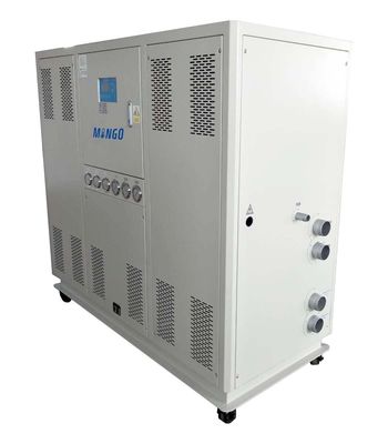 Good price 2 Inlets 2 Outlets HVAC Water Chiller Industrial 30HP 99.19-116.05KW/Hr online